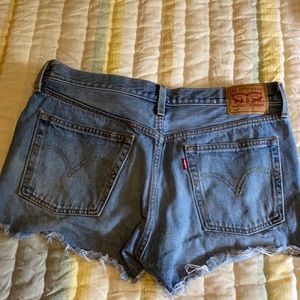 Levi denim shorts